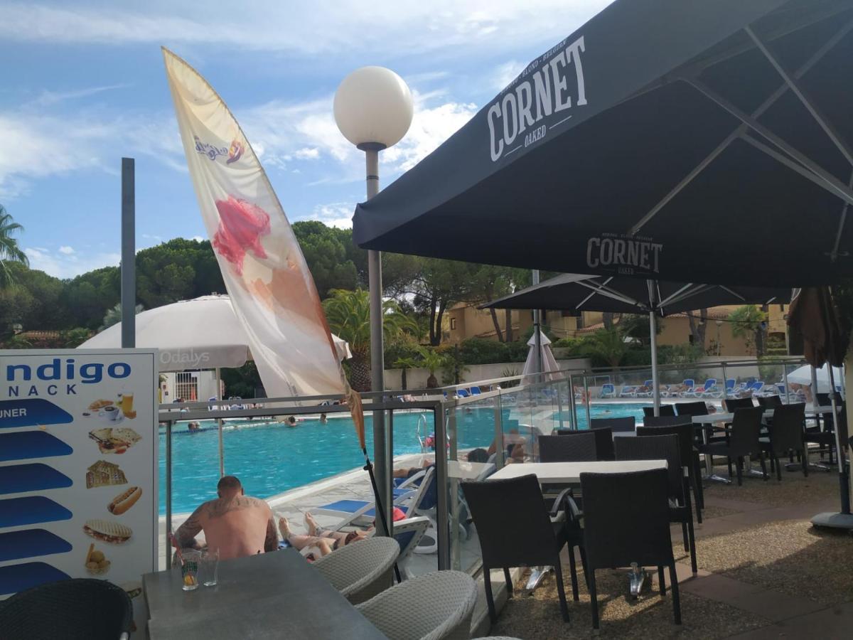 Studio Climatise Box 5 G Residence Odalys Saint Loup, Piscine ,Parking Prive Et Superette 25 Agde Exteriör bild