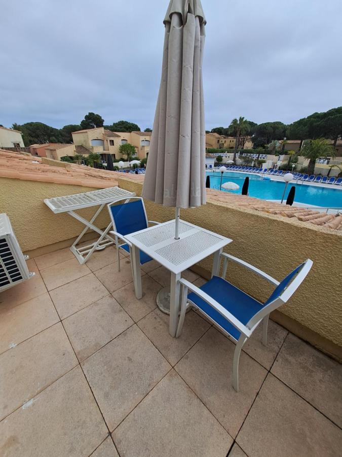 Studio Climatise Box 5 G Residence Odalys Saint Loup, Piscine ,Parking Prive Et Superette 25 Agde Exteriör bild