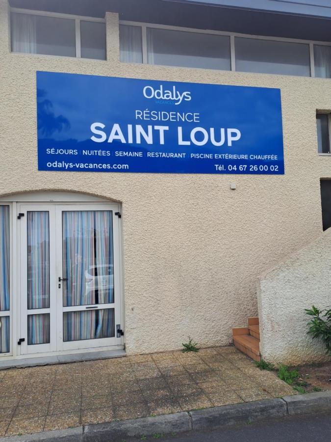 Studio Climatise Box 5 G Residence Odalys Saint Loup, Piscine ,Parking Prive Et Superette 25 Agde Exteriör bild