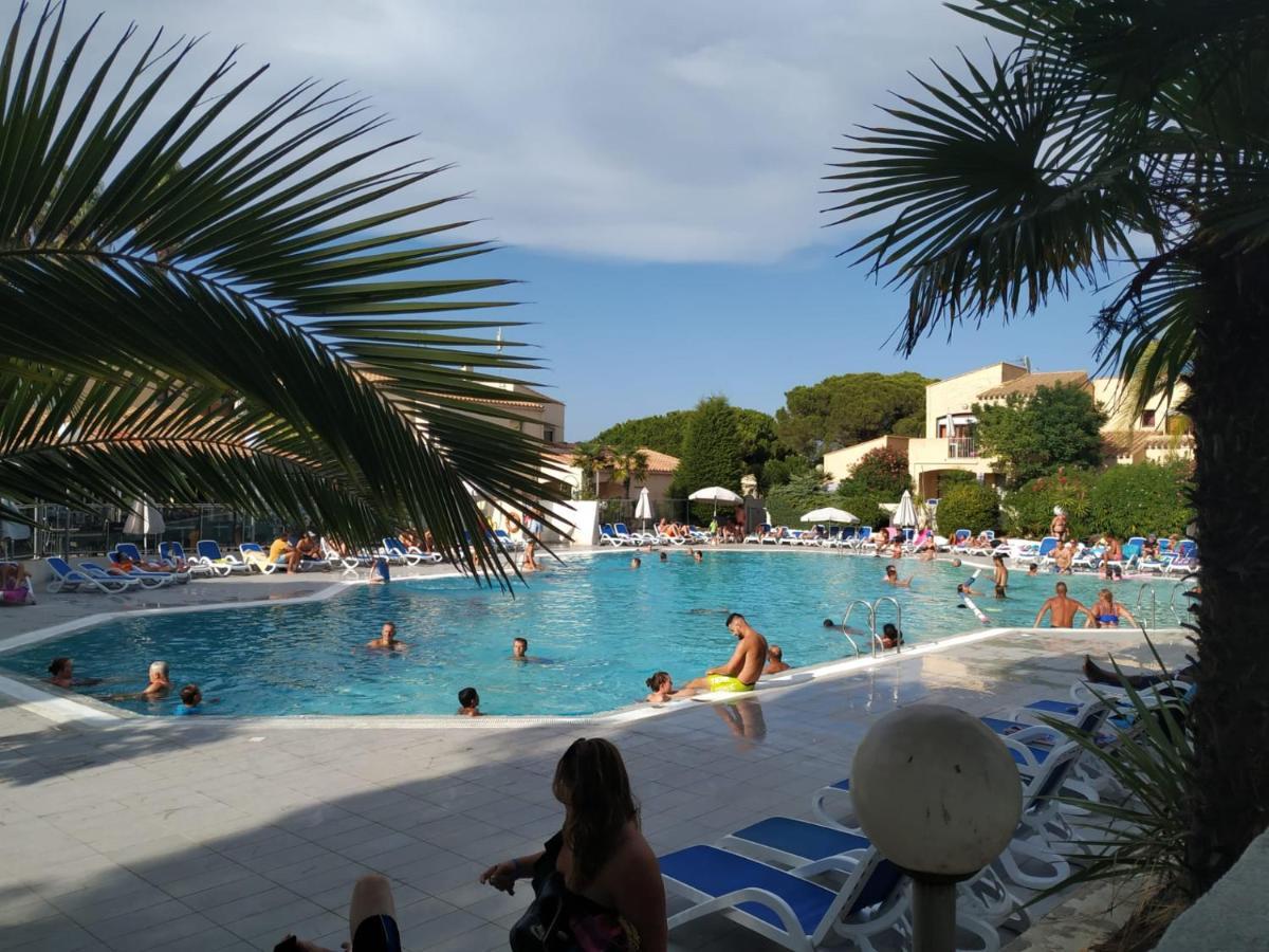 Studio Climatise Box 5 G Residence Odalys Saint Loup, Piscine ,Parking Prive Et Superette 25 Agde Exteriör bild